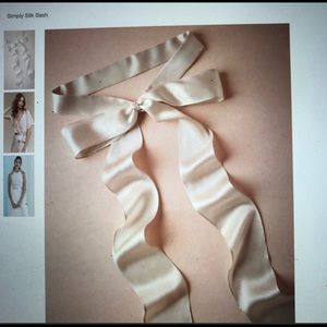 Simply Silk Sash from BHLDN